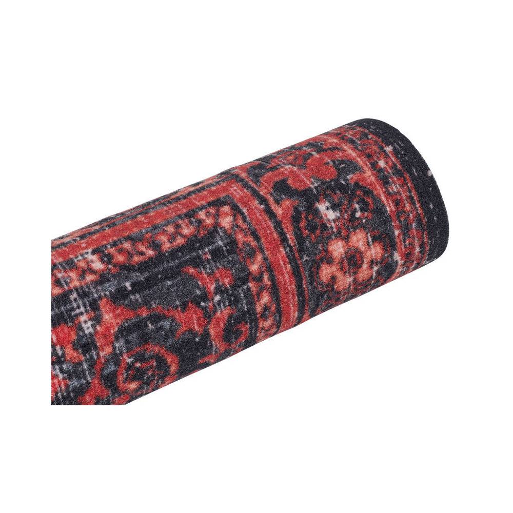 DRUMnBASE Vintage Persian Black Red Stage mat 130 x 90 cm