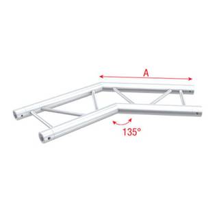 Showtec FS30 Ladder truss horizontale hoek 135g
