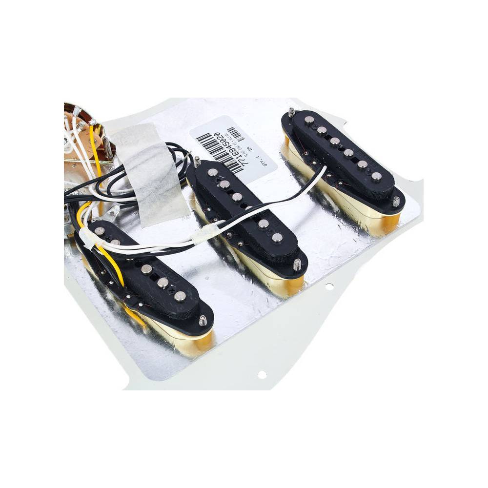 Fender Pre-Wired Strat PG Hot Noiseless SSS Parchment