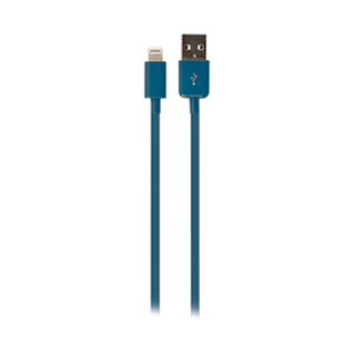 Valueline iPhone lightning kabel blauw 1 meter
