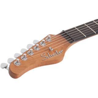 Schecter Nick Johnston Traditional HSS LH Atomic Green linkshandige elektrische gitaar