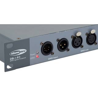 Showtec DB-1-8 DMX-512 booster/splitter