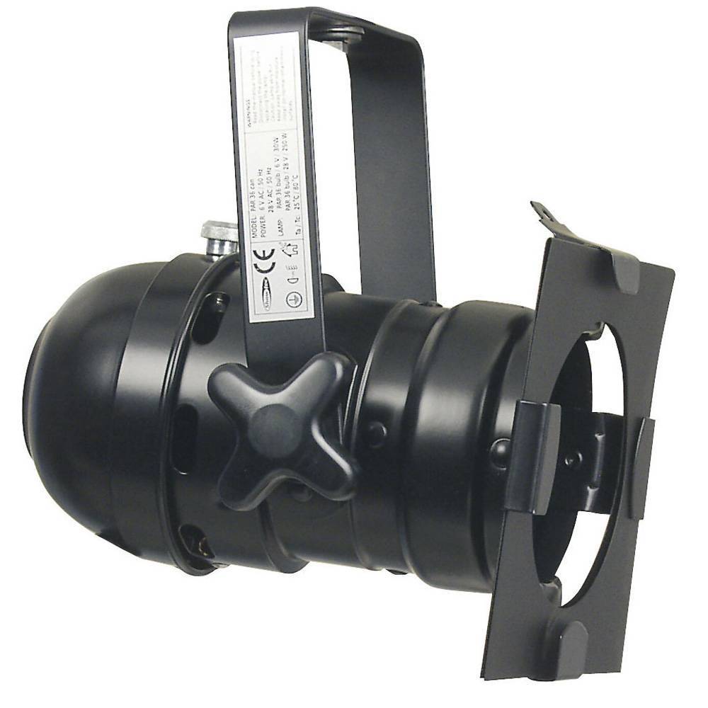 Showtec Par 36 short armatuur zwart