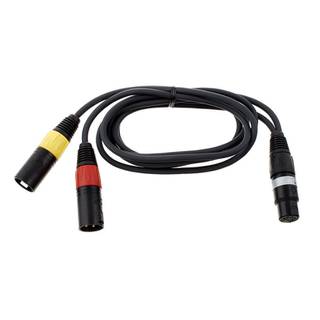 Sennheiser AC20 Y-kabel XLR-5F (5-pins) / 2 x XLR-3M (3-pins)