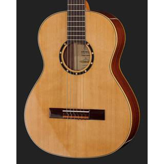 Ortega R122G-3/4 Family Series 3/4-Size Guitar Natural klassieke gitaar met gigbag