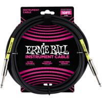 Ernie Ball 6048 Classic Instrument Cable, 3 meter, zwart