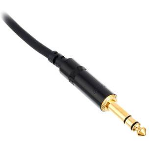 Cordial CFY0.3VYY Intro verloopkabel jack 6.3 TRS male-2x 3.5 TRS female 0.3m