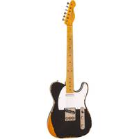 Vintage V59 Icon Distressed Black elektrische gitaar
