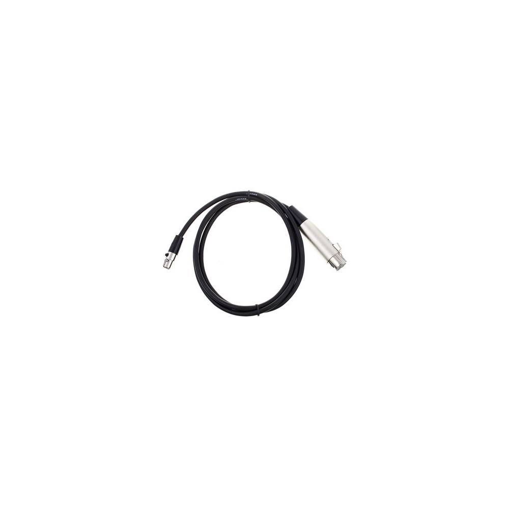 Shure WA310 TA4F beltpack naar XLR female kabel