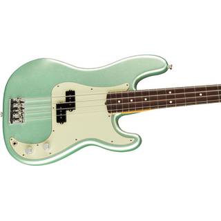 Fender American Professional II Precision Bass RW Mystic Surf Green elektrische basgitaar met koffer