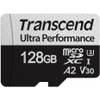 Transcend microSDXC 340S 128 GB met adapter