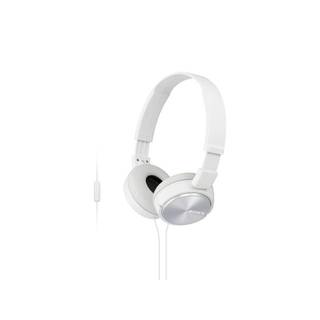 Sony MDRZX310APW opvouwbare hoofdtelefoon met microfoon wit
