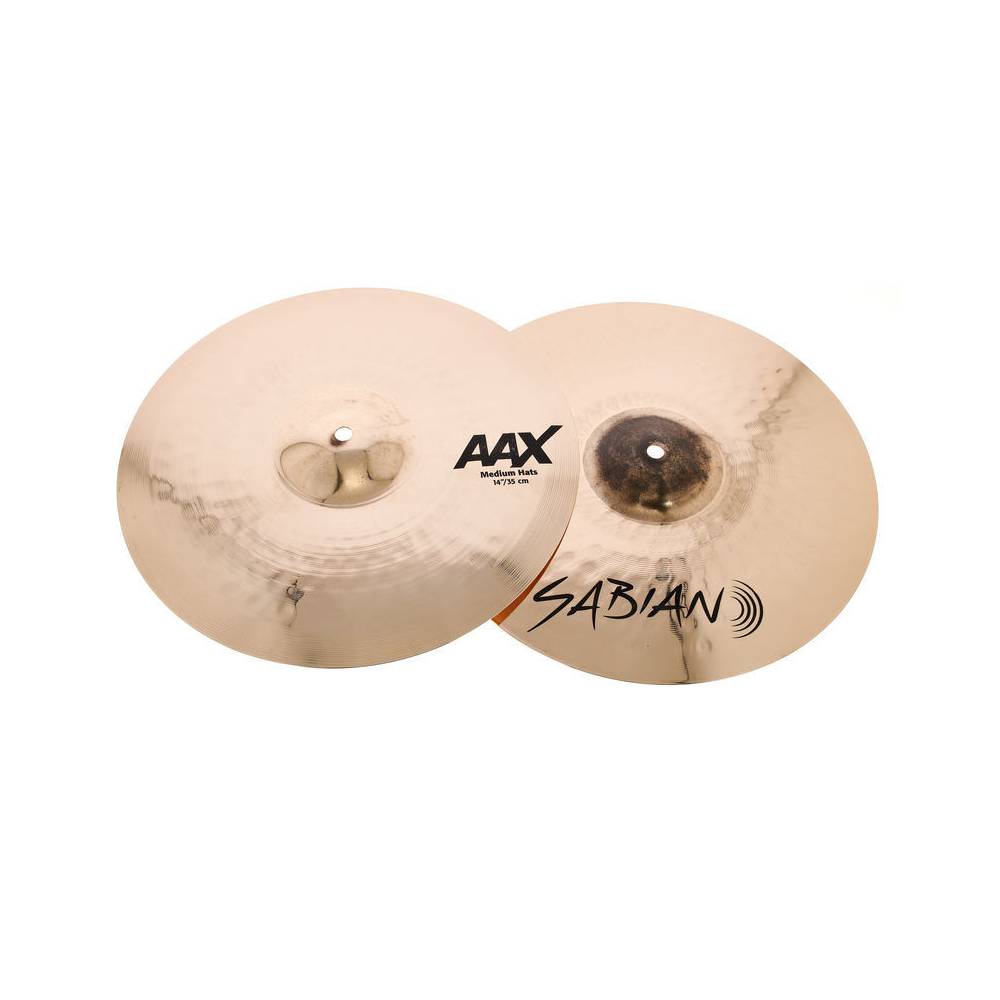 Sabian AAX Medium Hats Brilliant 14 inch