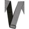 Fender Houndstooth Strap White gitaarband zwart-wit