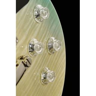 Epiphone Les Paul Modern Figured Caribbean Blue Fade elektrische gitaar