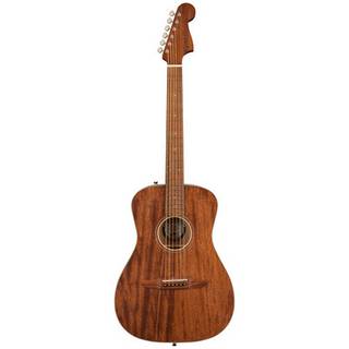 Fender Malibu Special Mahogany Natural Satin elektrisch-akoestische westerngitaar met gigbag