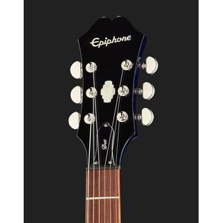 Epiphone Dot Deluxe Blue Burst semi-akoestische gitaar