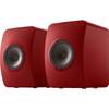 KEF LS50 Wireless II Crimson Red Hi-Fi speakerset