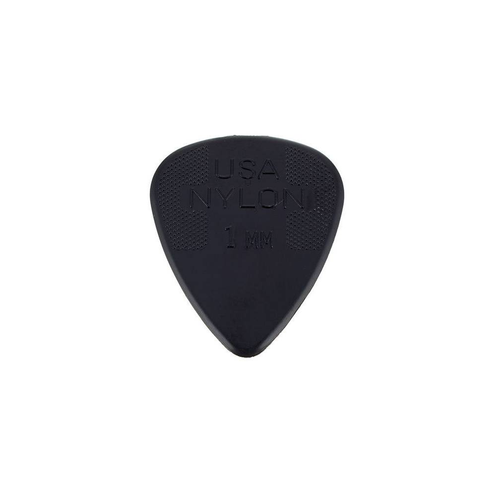 Dunlop Nylon Standard 1.00mm 12-pack plectrumset zwart