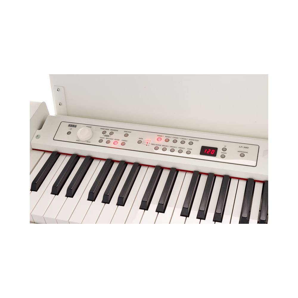 Korg LP-380 USB White digitale piano wit