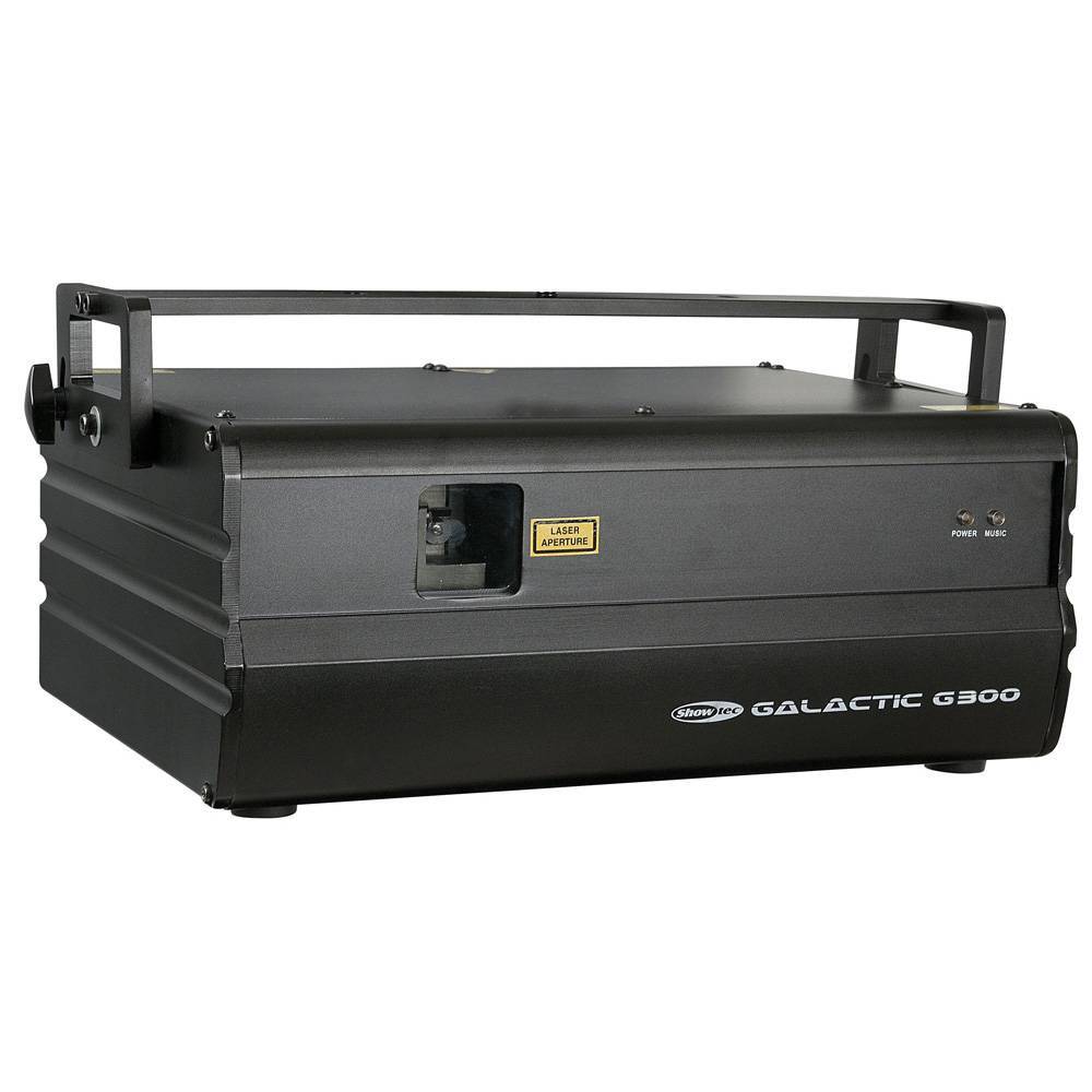 Showtec Galactic G300 300mW groene ILDA Laser