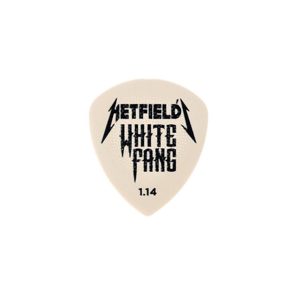 Dunlop PH122P114 Hetfield's White Fang 1.14 mm (6 stuks)