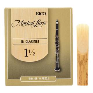 D'Addario Woodwinds Mitchell Lurie Premium Bb Clarinet Reeds 1.5 (10 stuks)