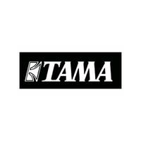 Tama logo sticker wit