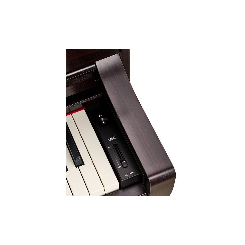Yamaha Clavinova CLP-735R digitale piano Rosewood