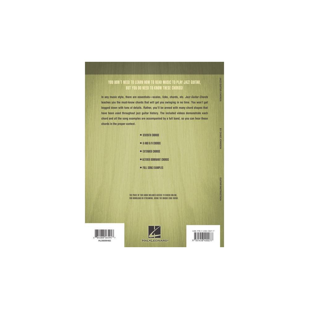 Hal Leonard Jazz Guitar Learn The Essential Chords
