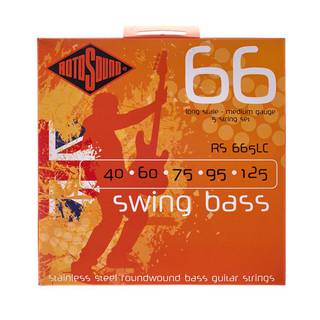Rotosound 665LC Swing Bass 66 set basgitaarsnaren 40 - 125