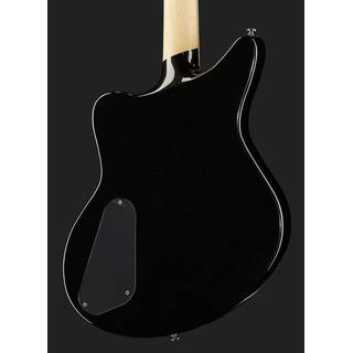 D'Angelico Premier Bedford SH Black Flake semi-akoestische gitaar met gigbag