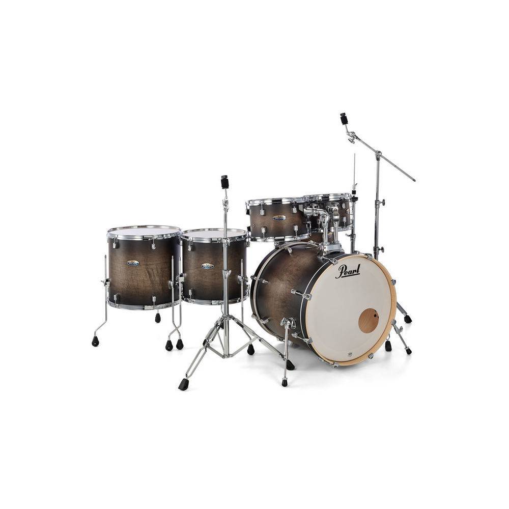 Pearl DMP926S/C262 Decade M. Satin Black Burst 6-delig drumstel