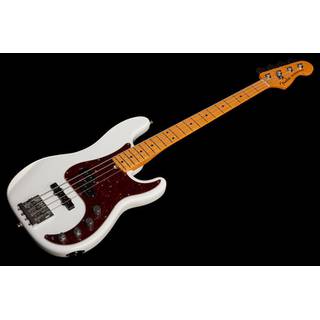Fender American Ultra Precision Bass Arctic Pearl MN met koffer