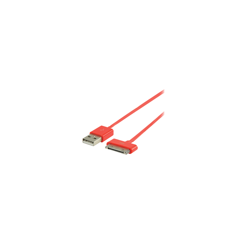 Valueline iPhone kabel rood 1 meter