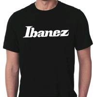Ibanez Logo T-shirt maat M zwart