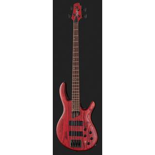 Cort B4 Element Open Pore Burgundy Red elektrische basgitaar