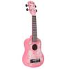 Fazley K5621-COL-PI Colourtune sopraan ukelele roze