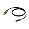Procab CLD612 2.0 USB A male - micro USB A male kabel 1 meter