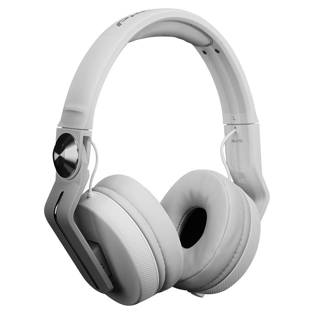 Pioneer HDJ-700-W hoofdtelefoon wit met zilver