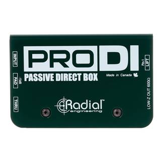 Radial ProDI passieve DI box met Radial transformator