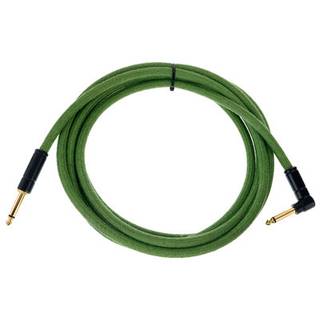 Fender Festival Cables Green R/A instrumentkabel 3m