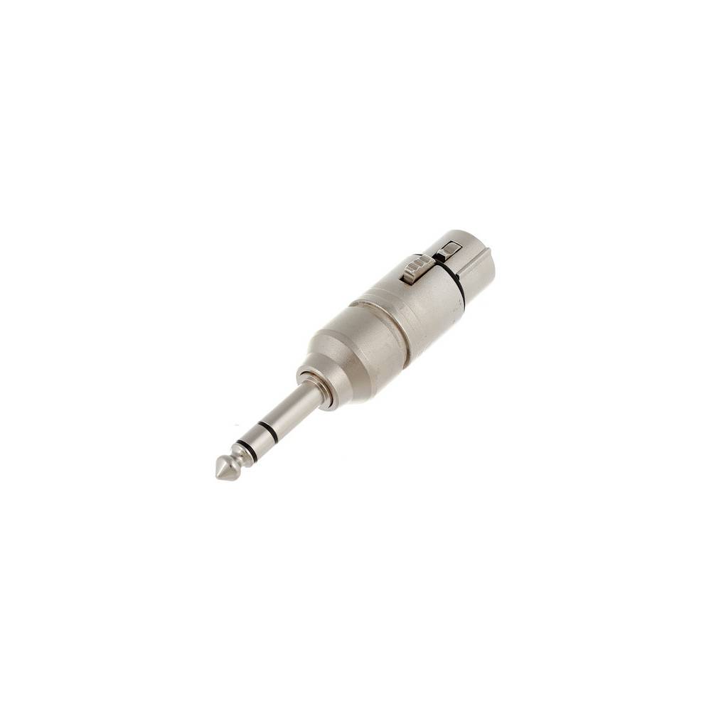 Neutrik NA3FP adapter XLR female - Jack male stereo