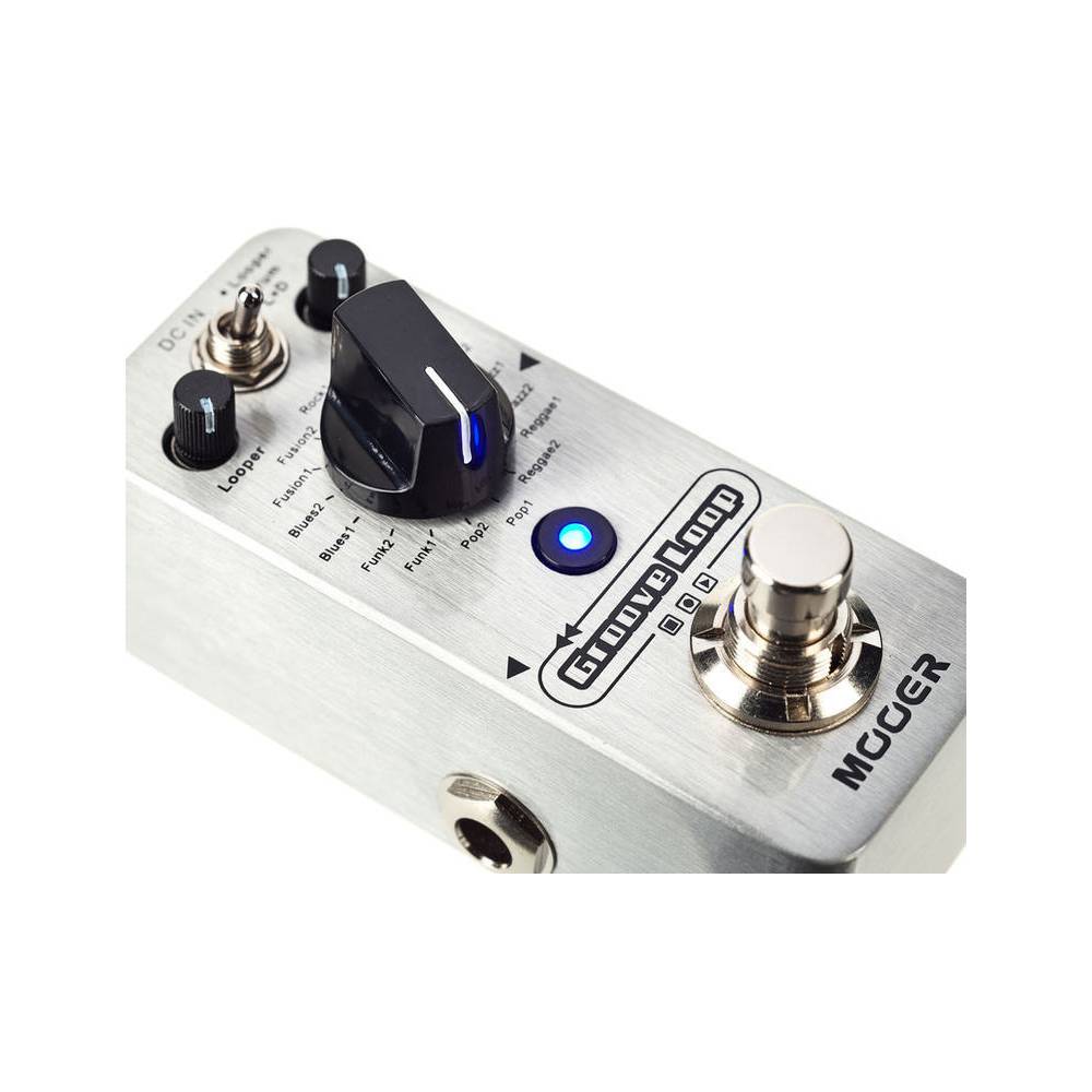 Mooer Groove Loop looper en drummachine-pedaal