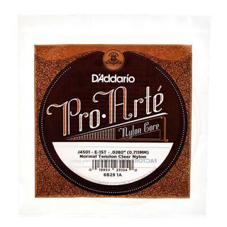 D'Addario J4501 Pro Arte Classical Guitar High E String 028