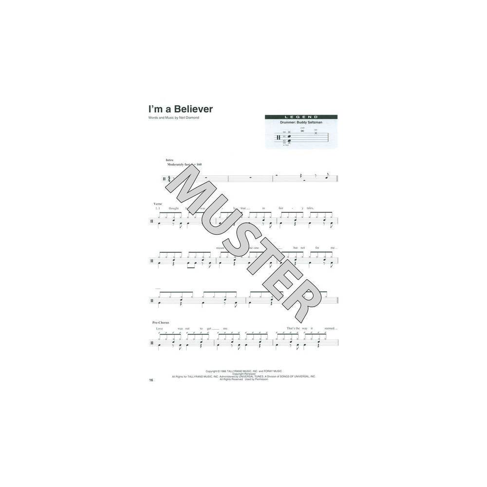 Hal Leonard Drum Play-along Rock songs for kids drumboek