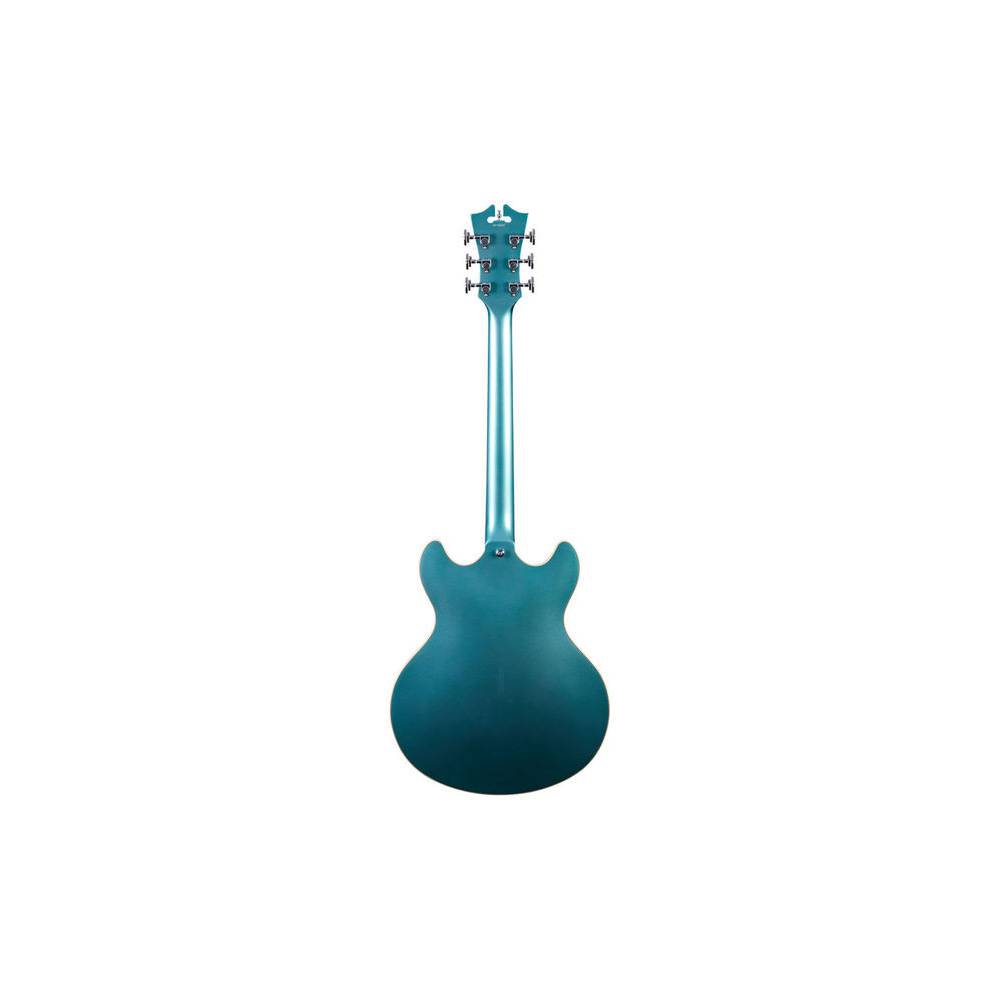 D'Angelico Premier DC Ocean Turquoise F Holes Stopbar