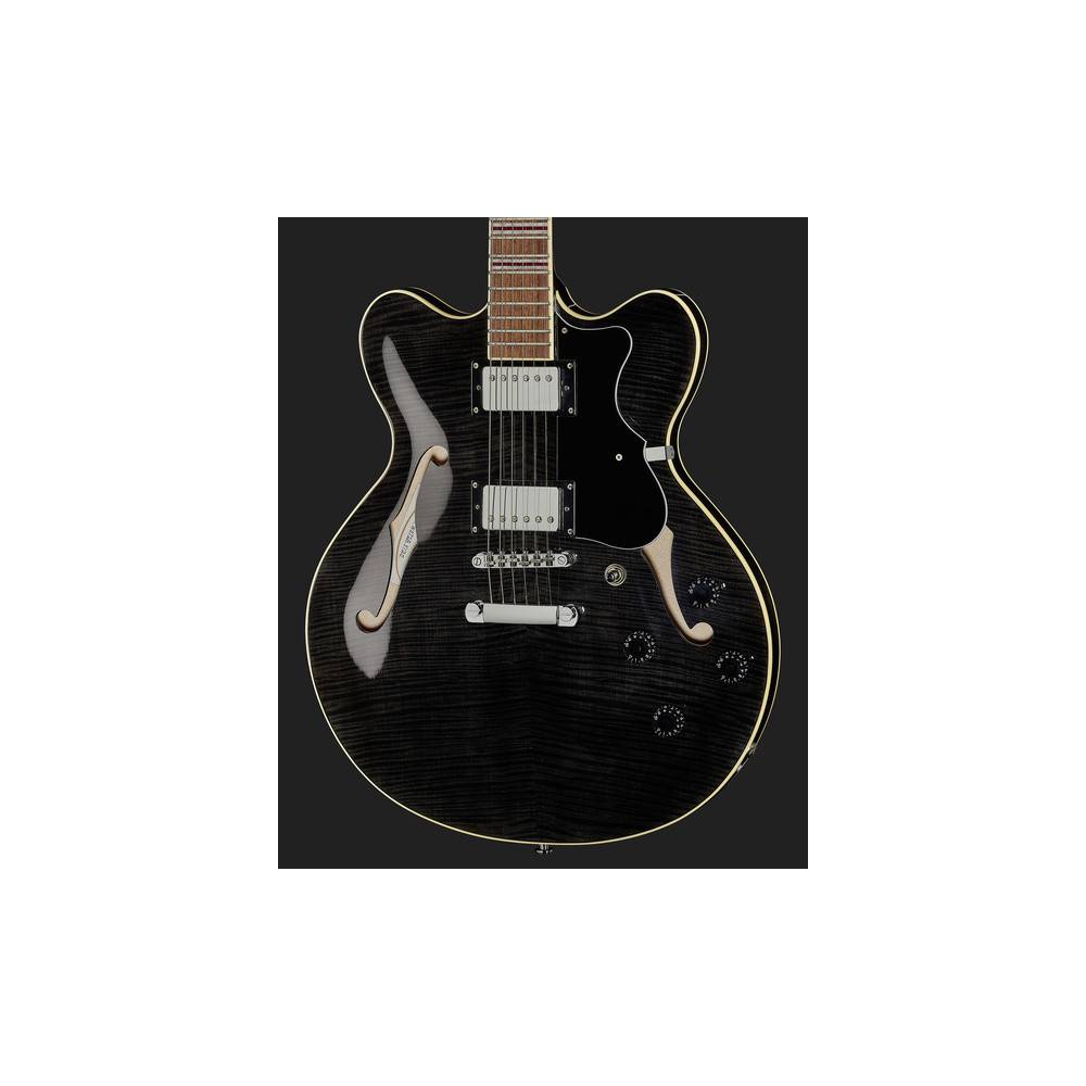 Hofner Verythin CT Black semi-akoestische gitaar