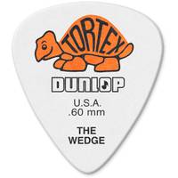 Dunlop 424P060 Tortex Wedge Pick 0.60 mm plectrumset (12 stuks)