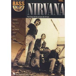 Hal Leonard Bass Play Along Volume 25 Nirvana